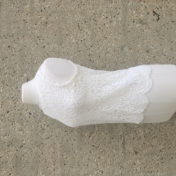 DECJUBA white lace top - Picture 6 of 14